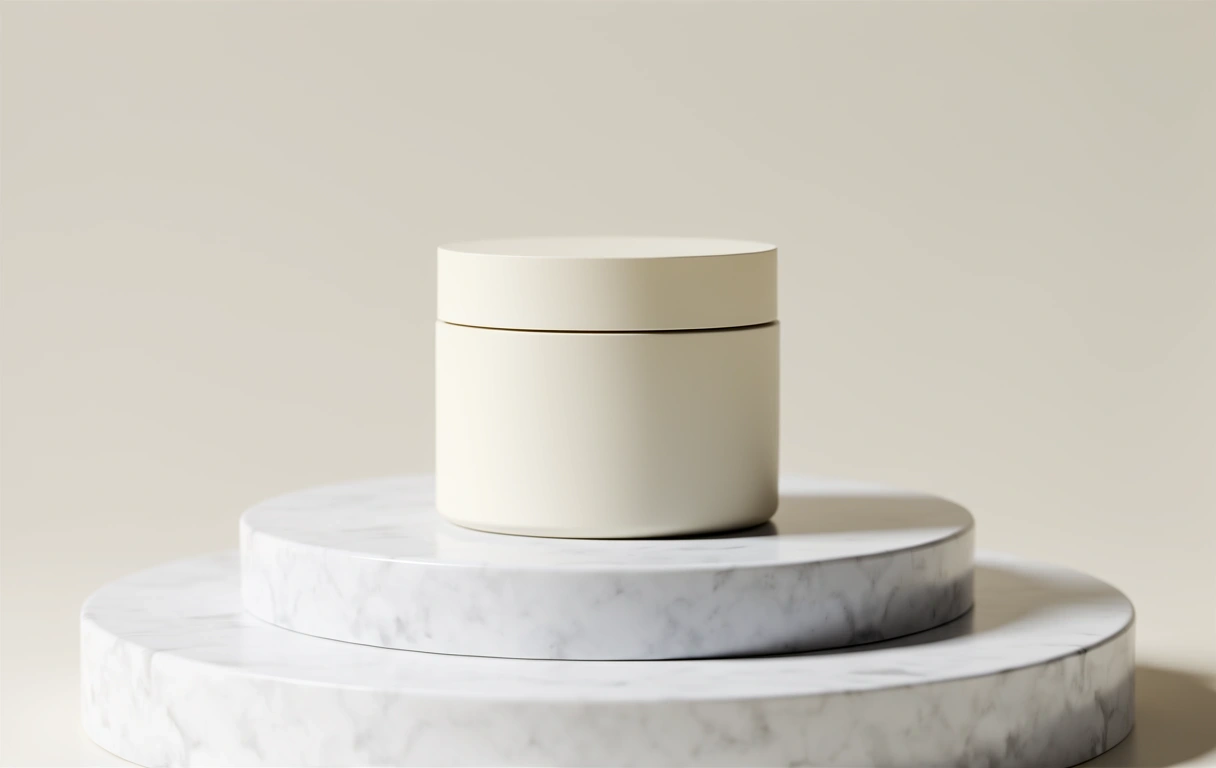 Anti-aging cream packaging